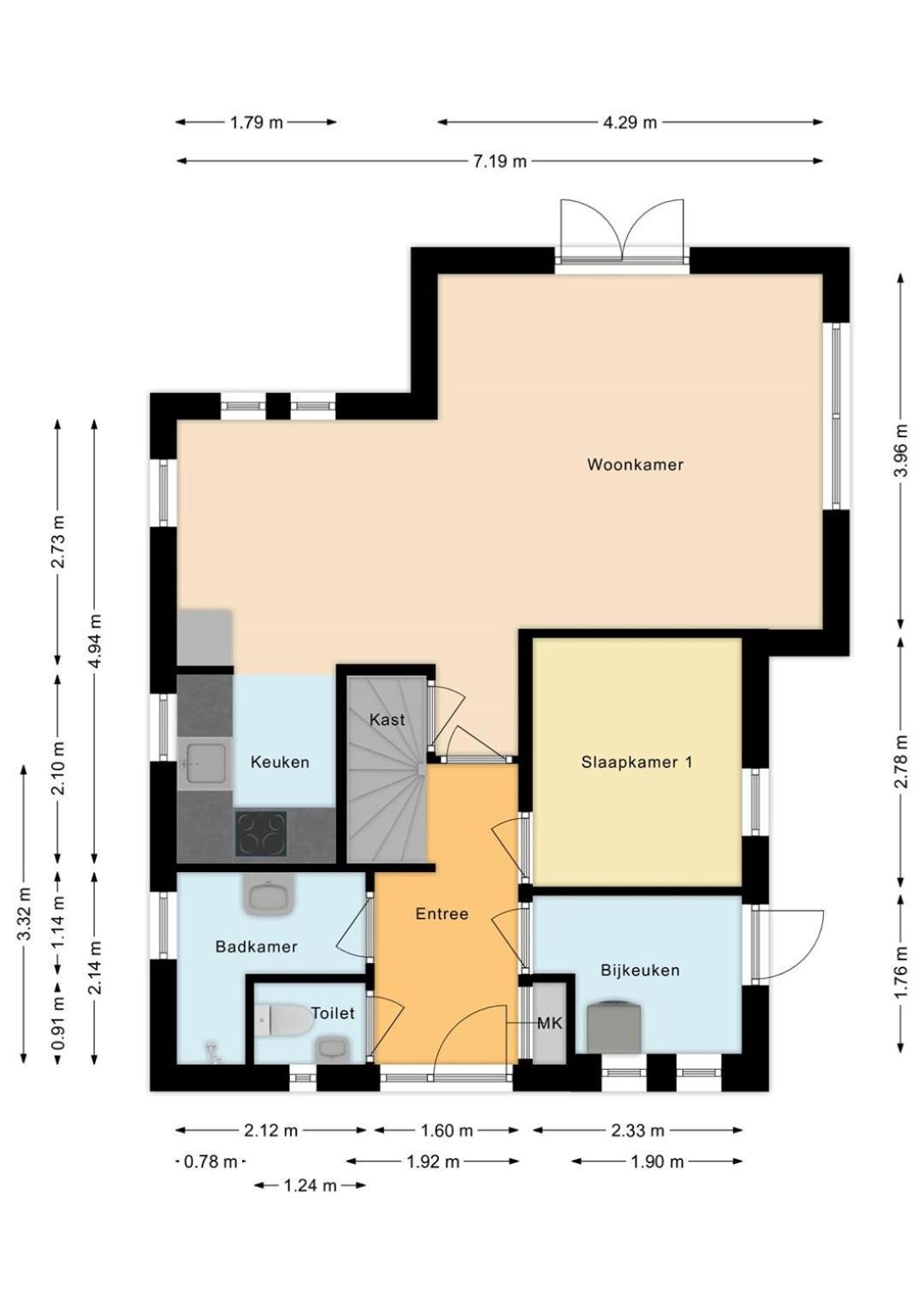 Vakantiewoning Maas En Waal 100 Ewijk Esterno foto